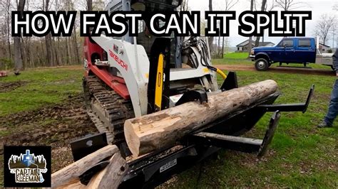 how to build a skid steer firewood processor|rotary shear firewood processor.